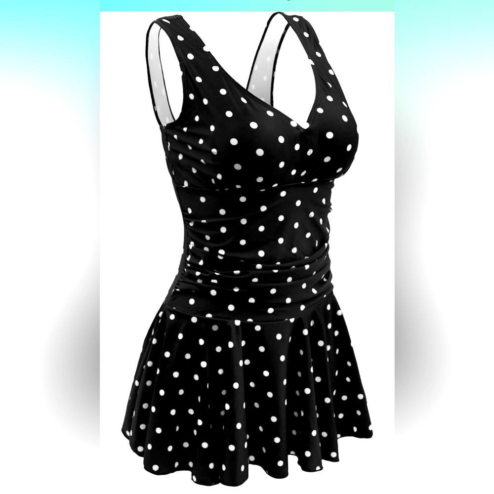 🚘New Summer Mae  Plus-Size Swimwear Body Womens
Onev Piece Vintage Swimsuits
